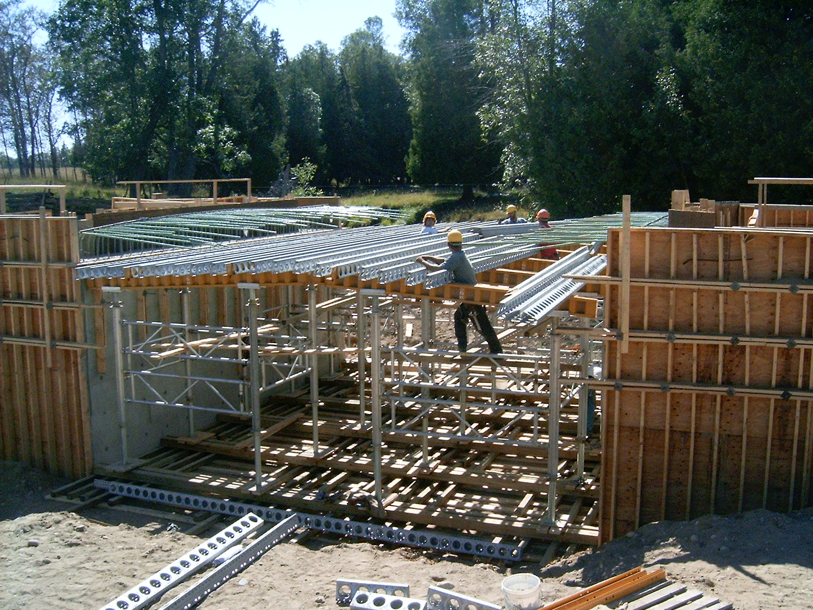 Forming Bridge Deck